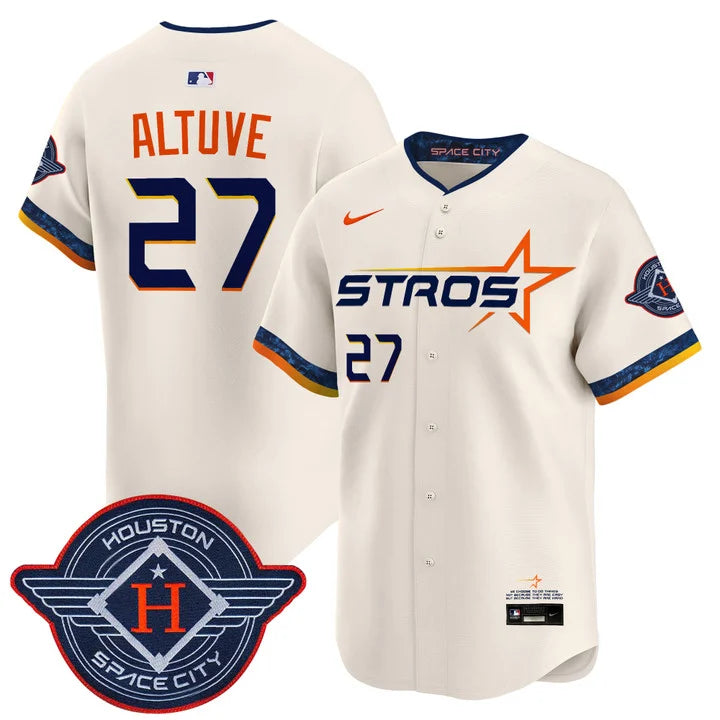 Houston Astros 2025 City Connect Vapor Limited Jersey - All Stitched