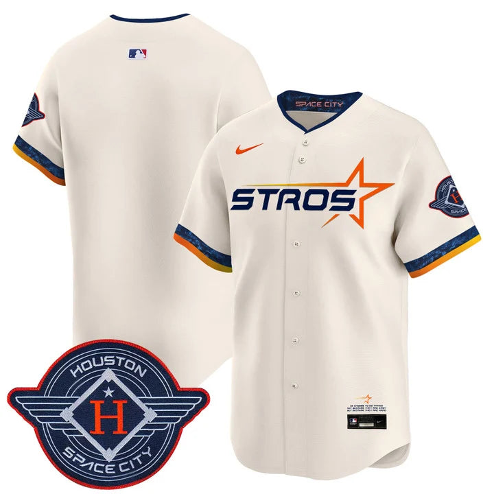 Houston Astros 2025 City Connect Vapor Limited Jersey - All Stitched