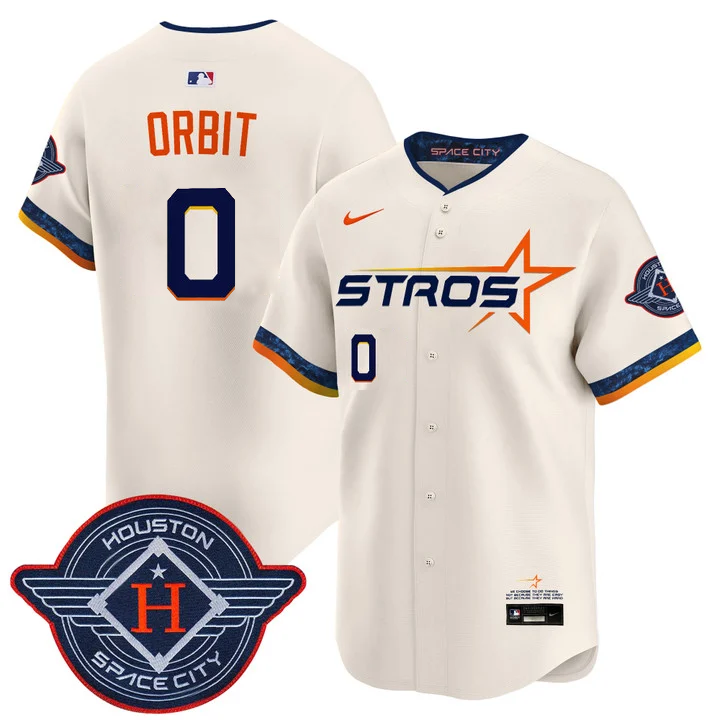 Houston Astros 2025 City Connect Vapor Limited Jersey - All Stitched