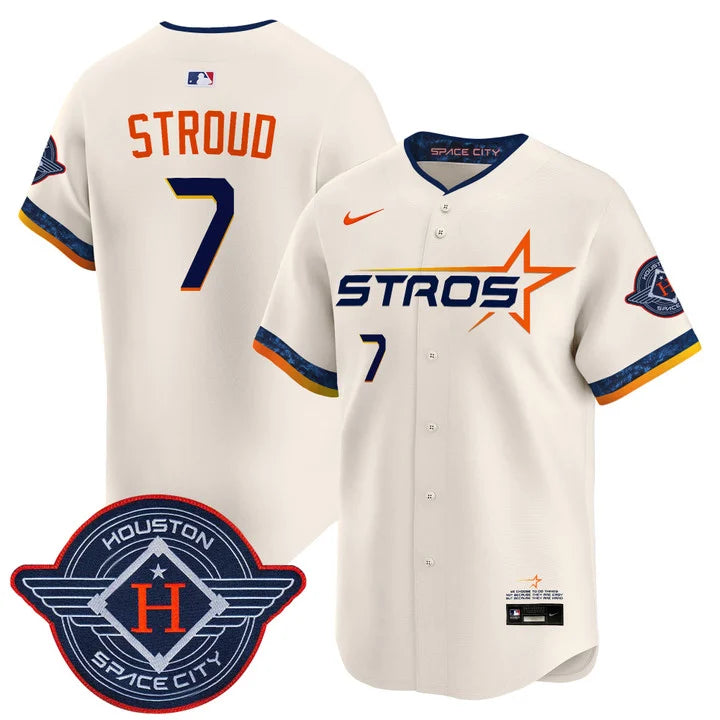 Houston Astros 2025 City Connect Vapor Limited Jersey - All Stitched
