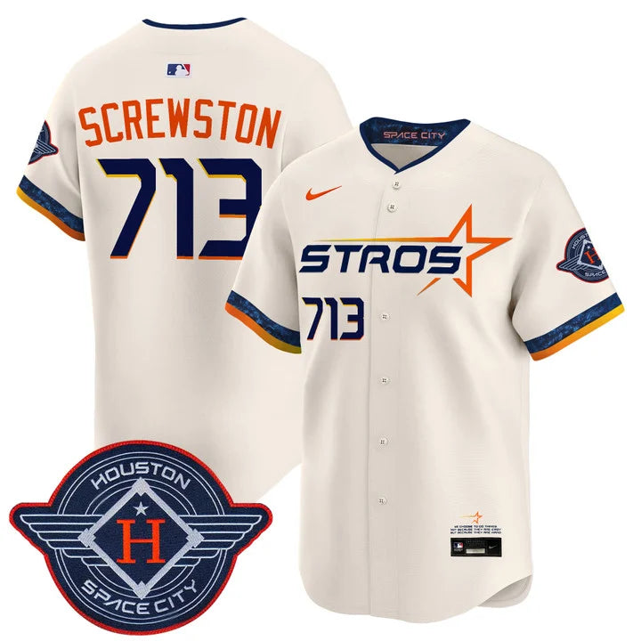 Houston Astros 2025 City Connect Vapor Limited Jersey - All Stitched
