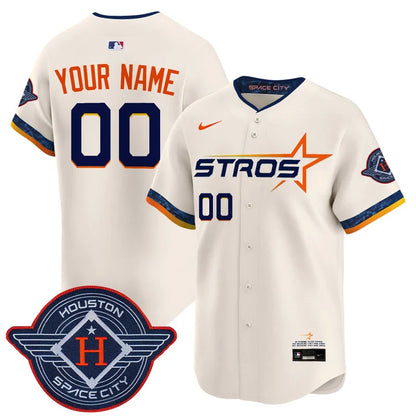 Houston Astros 2025 City Connect Vapor Limited Jersey - All Stitched