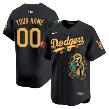 Texas Rangers Mexico Tejano Barrio Style Vapor Premier Limited Custom Jersey - All Stitched