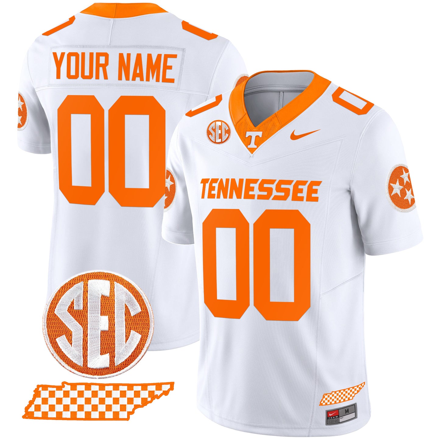 Tennessee Volunteers 2024 Vapor Limited Custom Jersey V2 - All Stitched