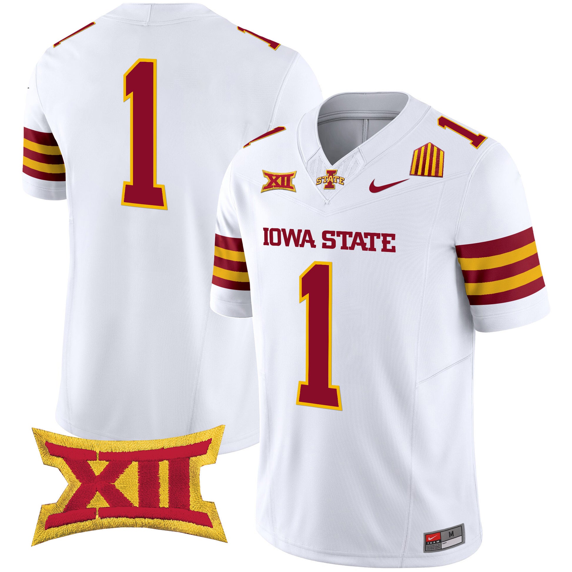 Men's Iowa State Cyclones 2025 Vapor Limited Jersey - All Stitched