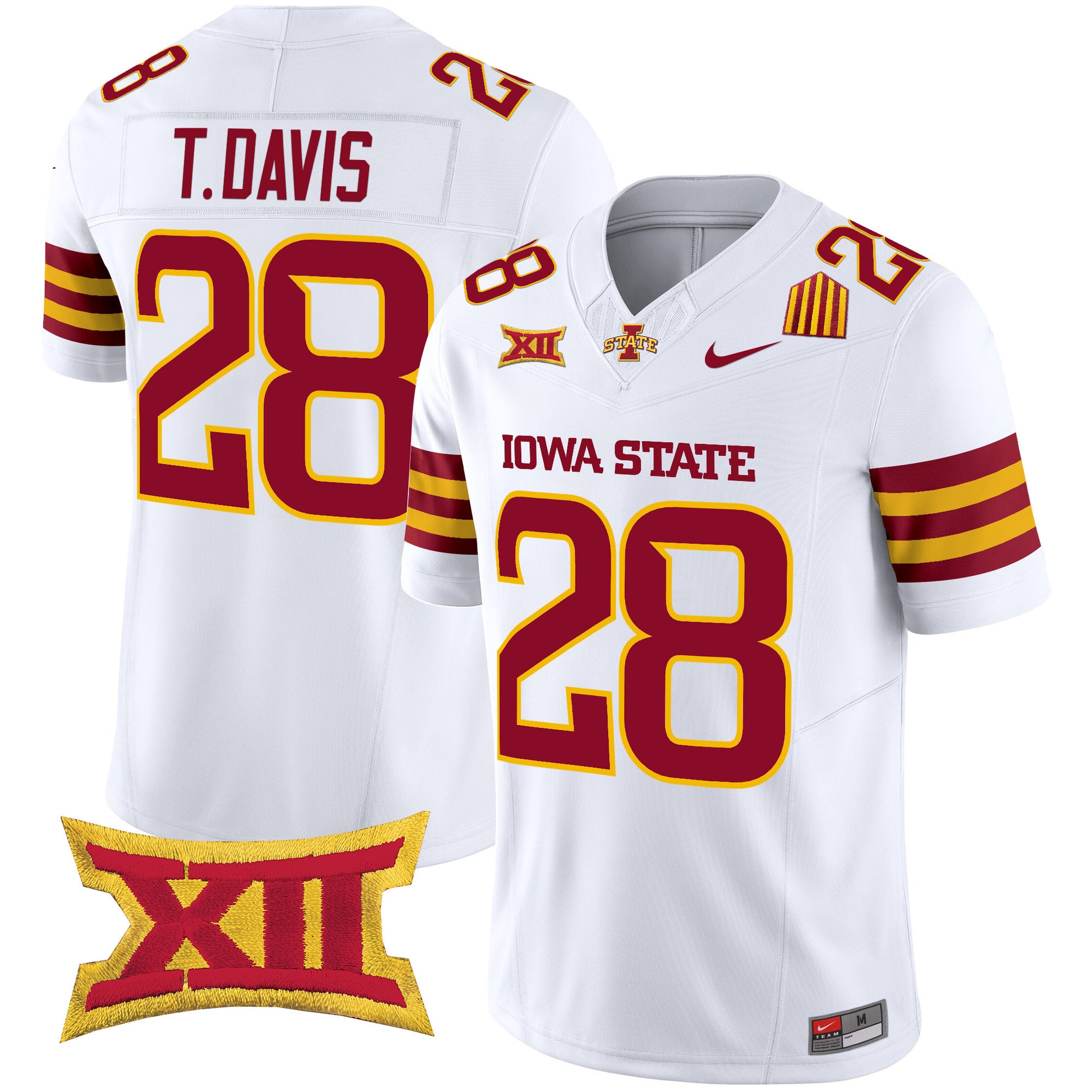 Men's Iowa State Cyclones 2025 Vapor Limited Jersey - All Stitched