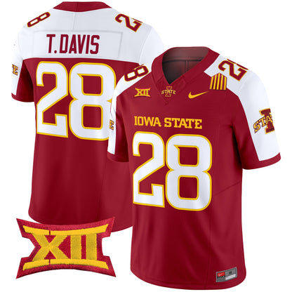 Men's Iowa State Cyclones 2025 Vapor Limited Jersey - All Stitched