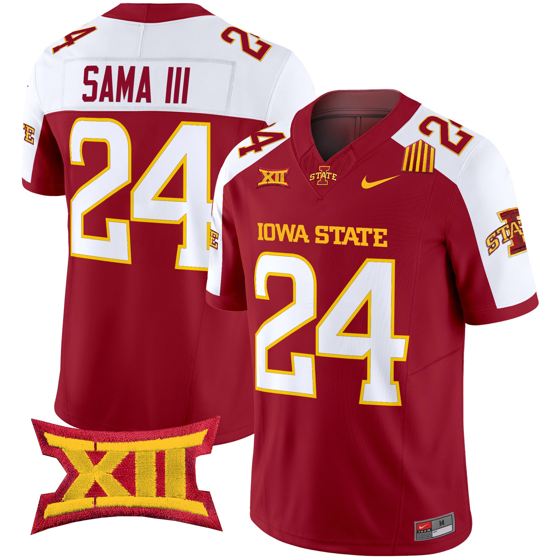 Men's Iowa State Cyclones 2025 Vapor Limited Jersey - All Stitched