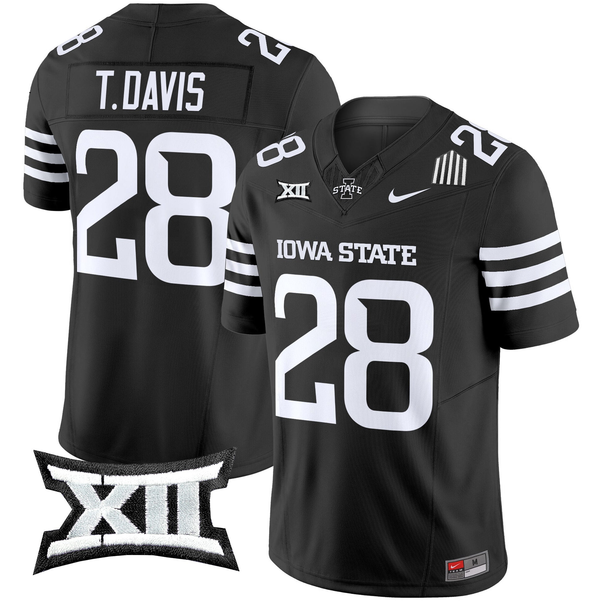 Men's Iowa State Cyclones 2025 Vapor Limited Jersey - All Stitched