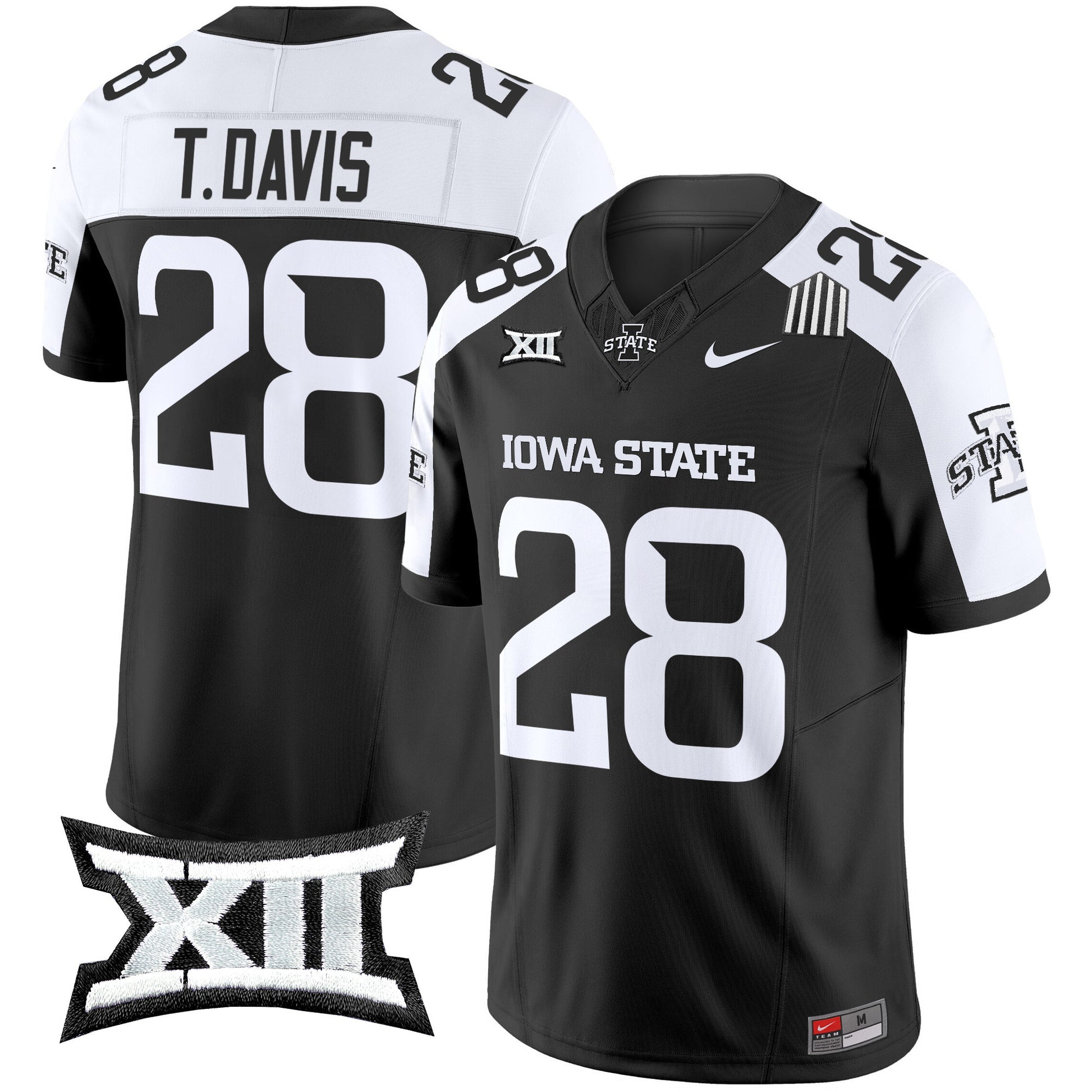 Men's Iowa State Cyclones 2025 Vapor Limited Jersey - All Stitched