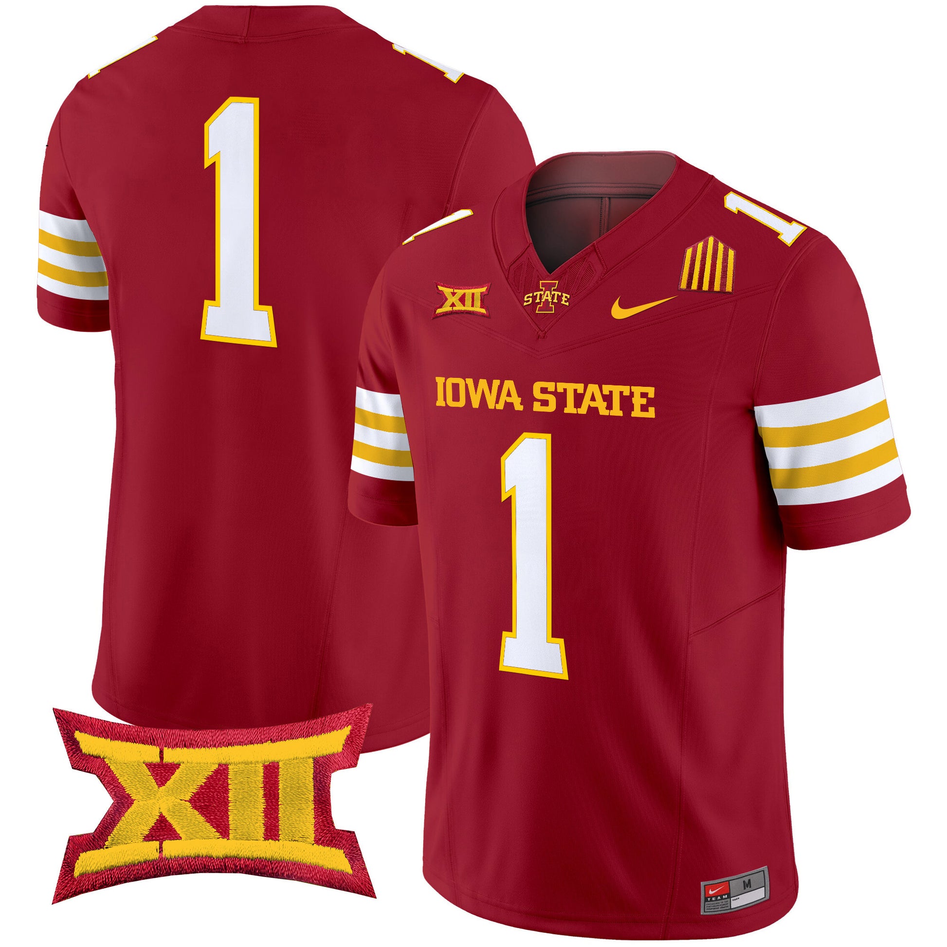 Men's Iowa State Cyclones 2025 Vapor Limited Jersey - All Stitched