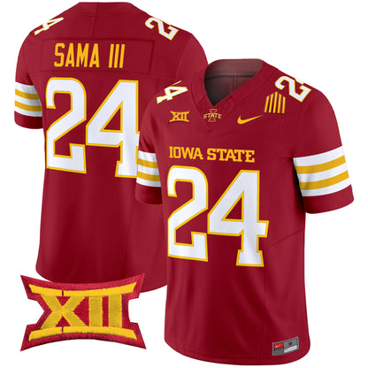 Men's Iowa State Cyclones 2025 Vapor Limited Jersey - All Stitched