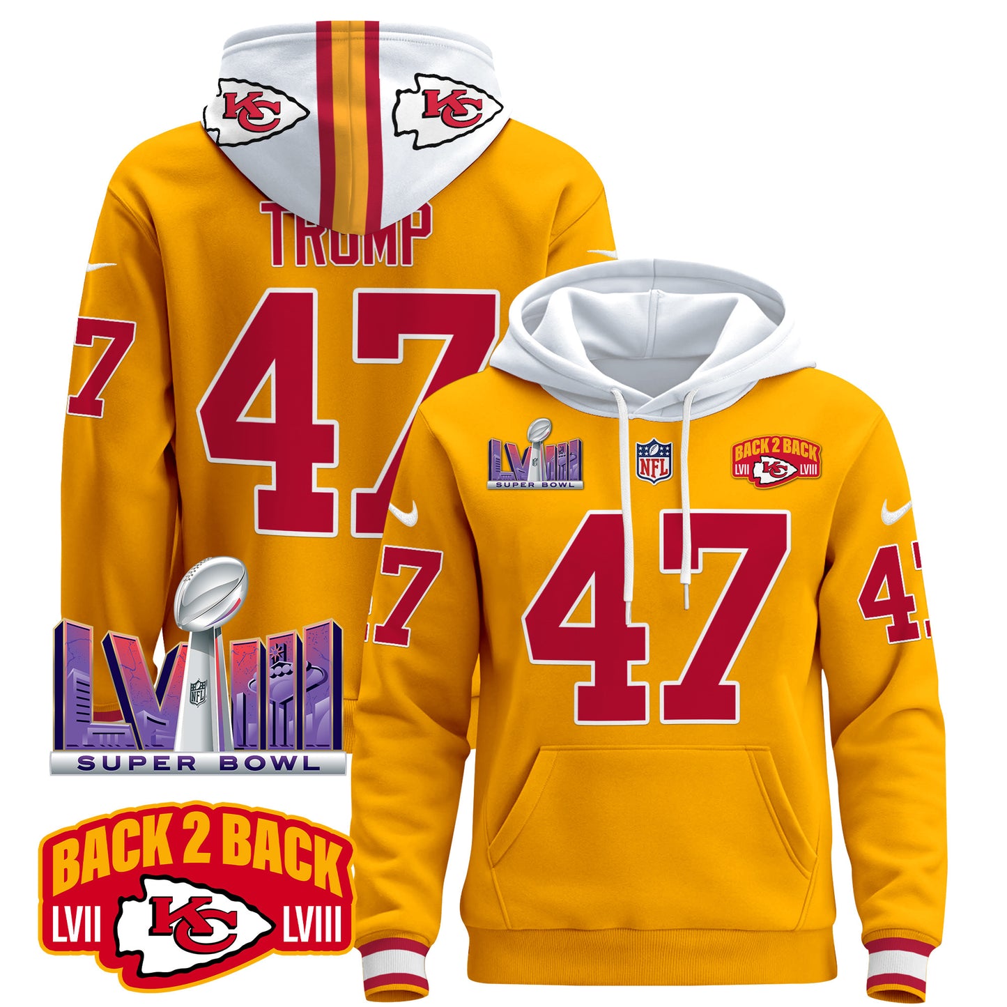 Kansas City Chiefs 2024 Pullover Hoodie