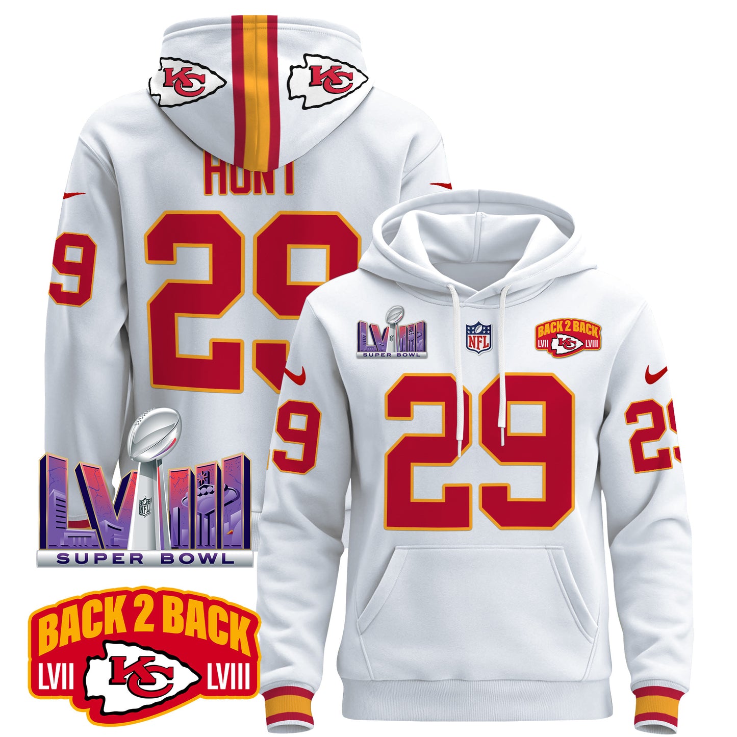 Kansas City Chiefs 2024 Pullover Hoodie