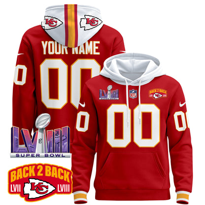 Kansas City Chiefs 2024 Custom Pullover Hoodie