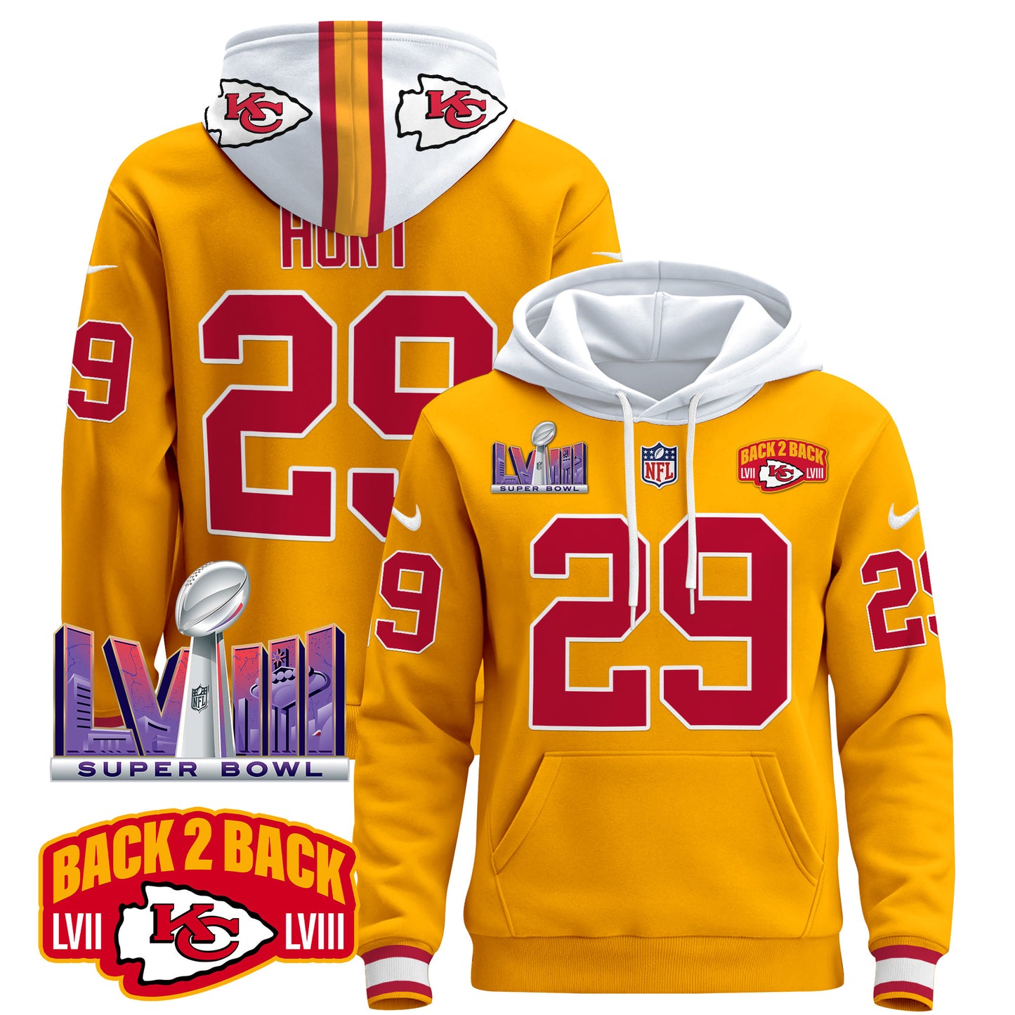 Kansas City Chiefs 2024 Pullover Hoodie