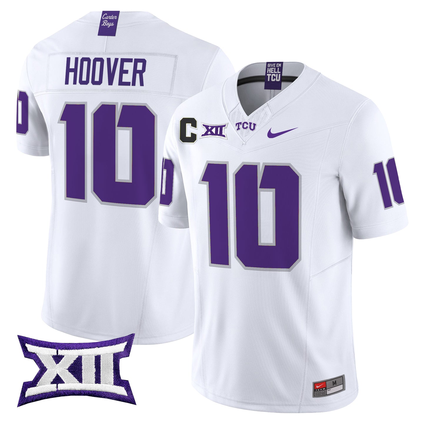 TCU Horned Frogs 2024 Vapor Limited Jersey - All stitched