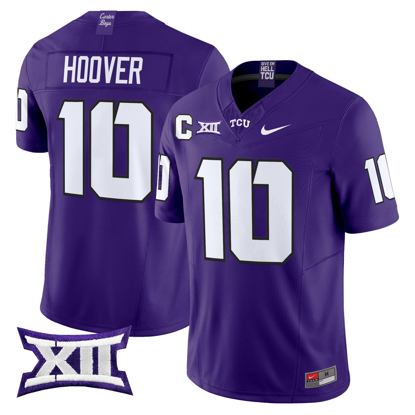 TCU Horned Frogs 2024 Vapor Limited Jersey - All stitched