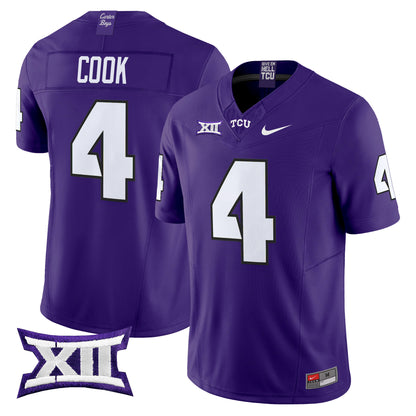 TCU Horned Frogs 2024 Vapor Limited Jersey - All stitched