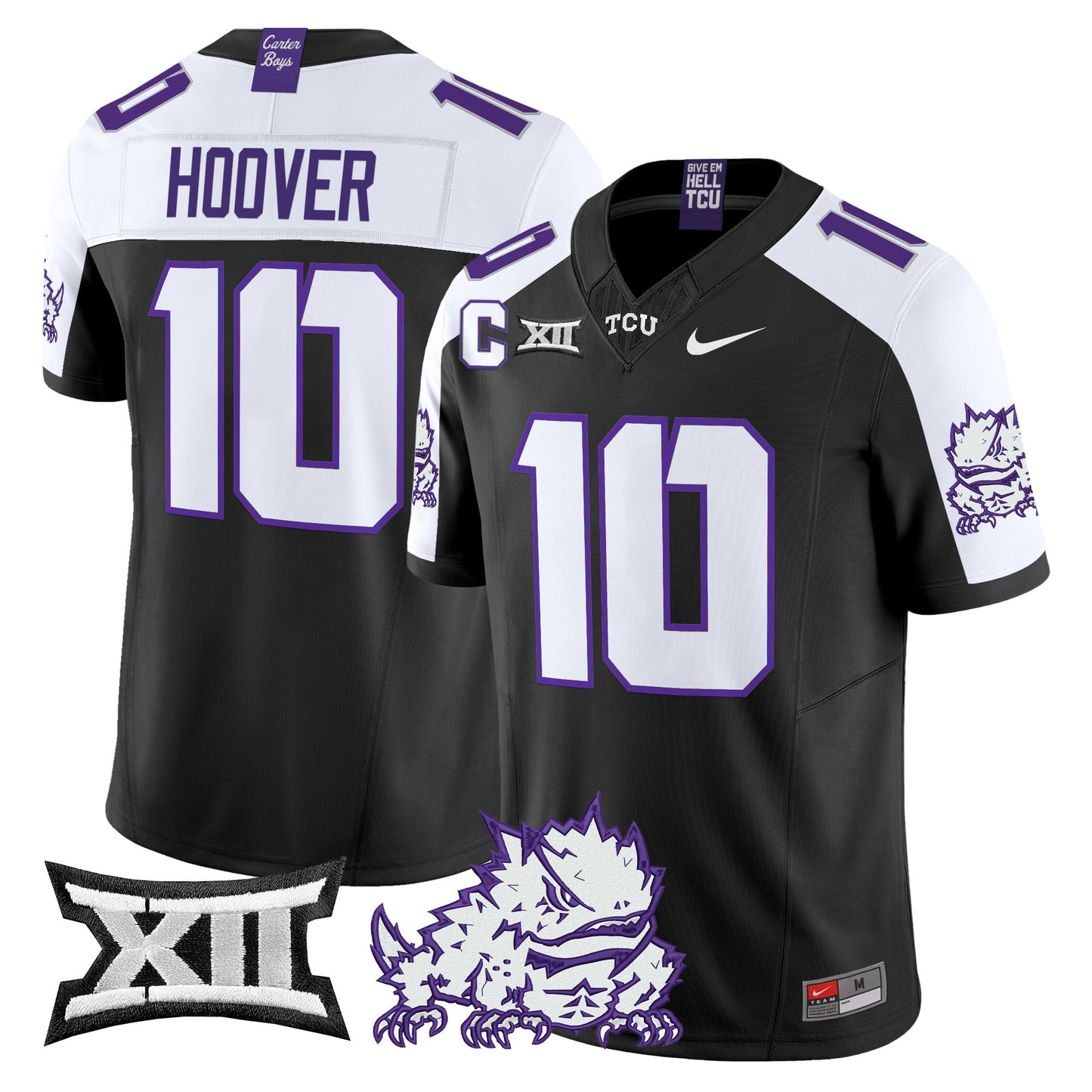 TCU Horned Frogs 2024 Vapor Limited Jersey - All stitched