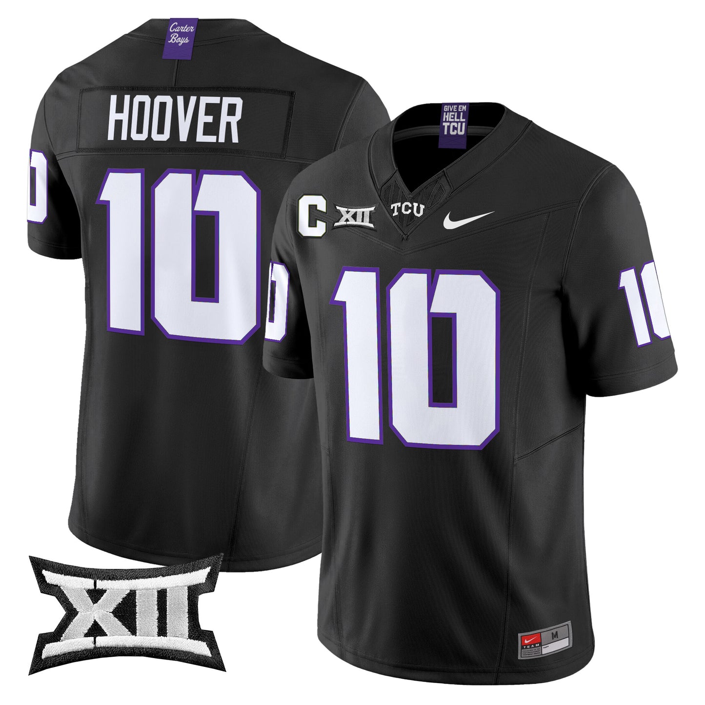 TCU Horned Frogs 2024 Vapor Limited Jersey - All stitched