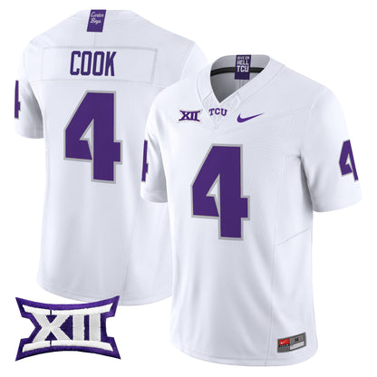 TCU Horned Frogs 2024 Vapor Limited Jersey - All stitched