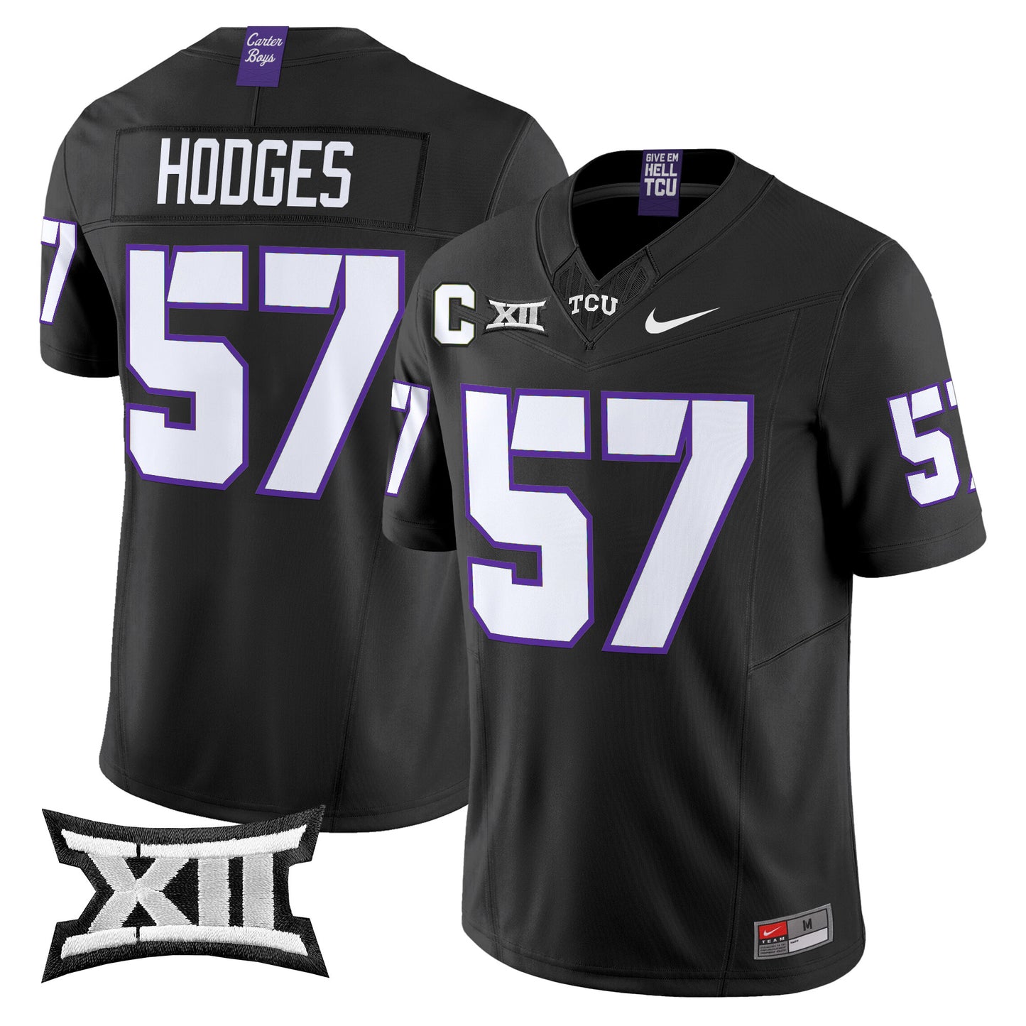 TCU Horned Frogs 2024 Vapor Limited Jersey - All stitched