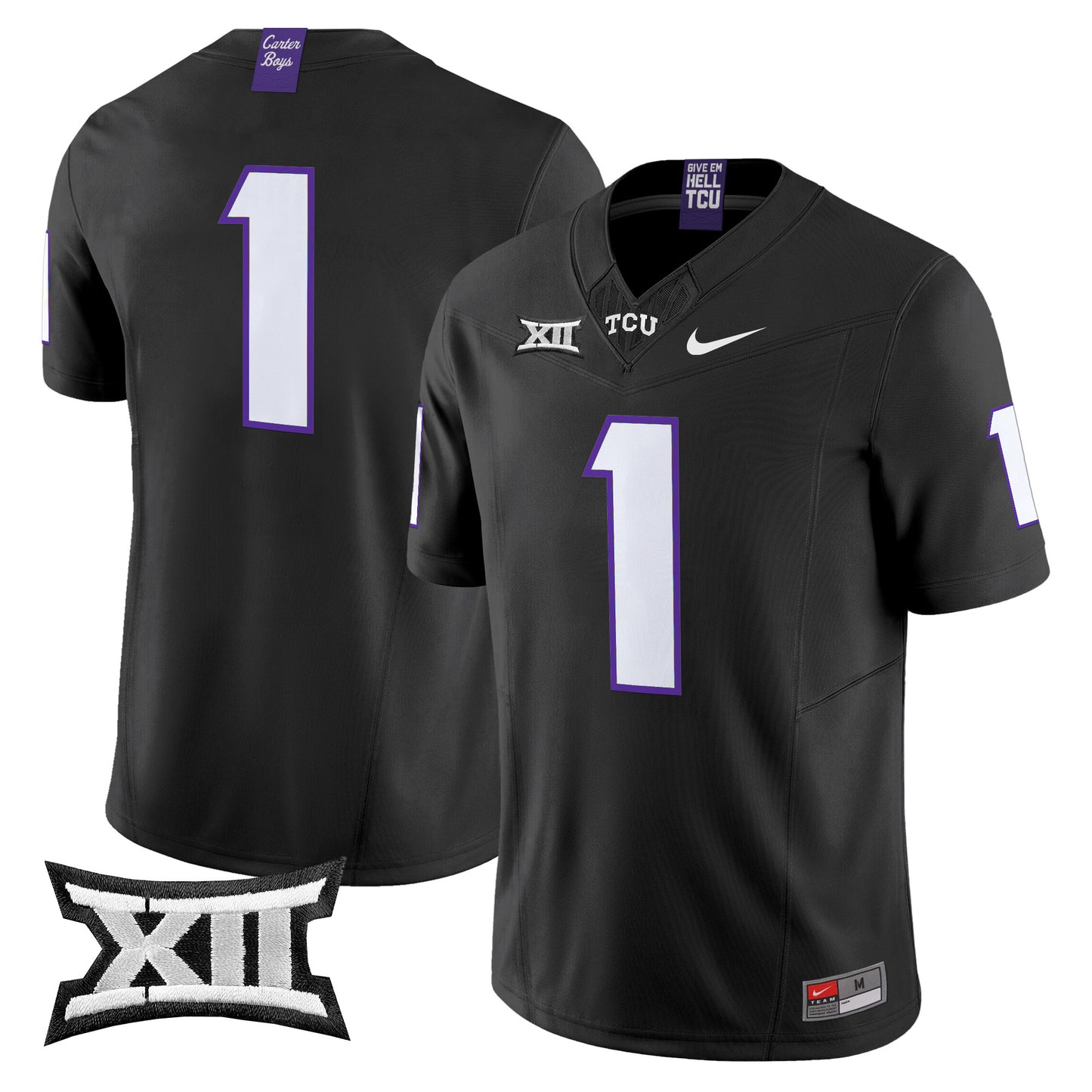 TCU Horned Frogs 2024 Vapor Limited Jersey - All stitched