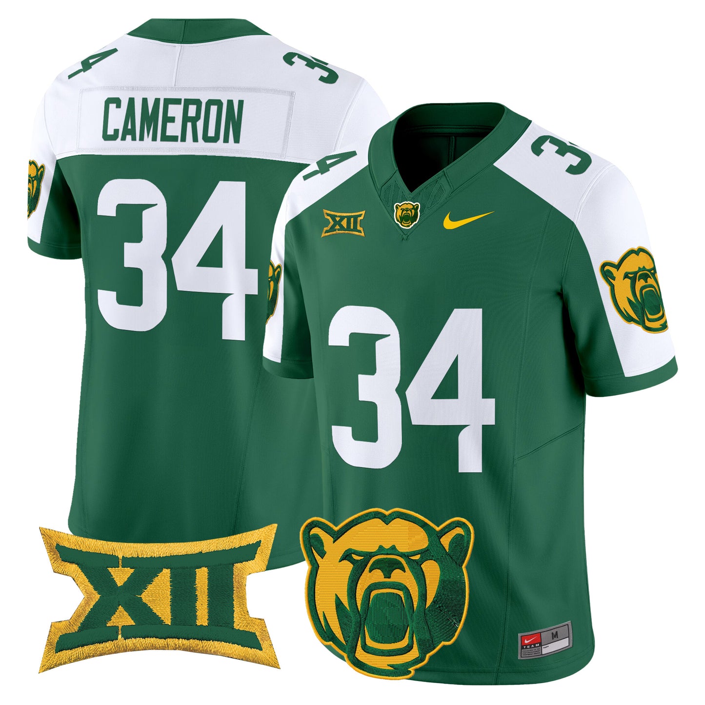 Baylor Bears 2024 Vapor Limited Jersey - All Stitched