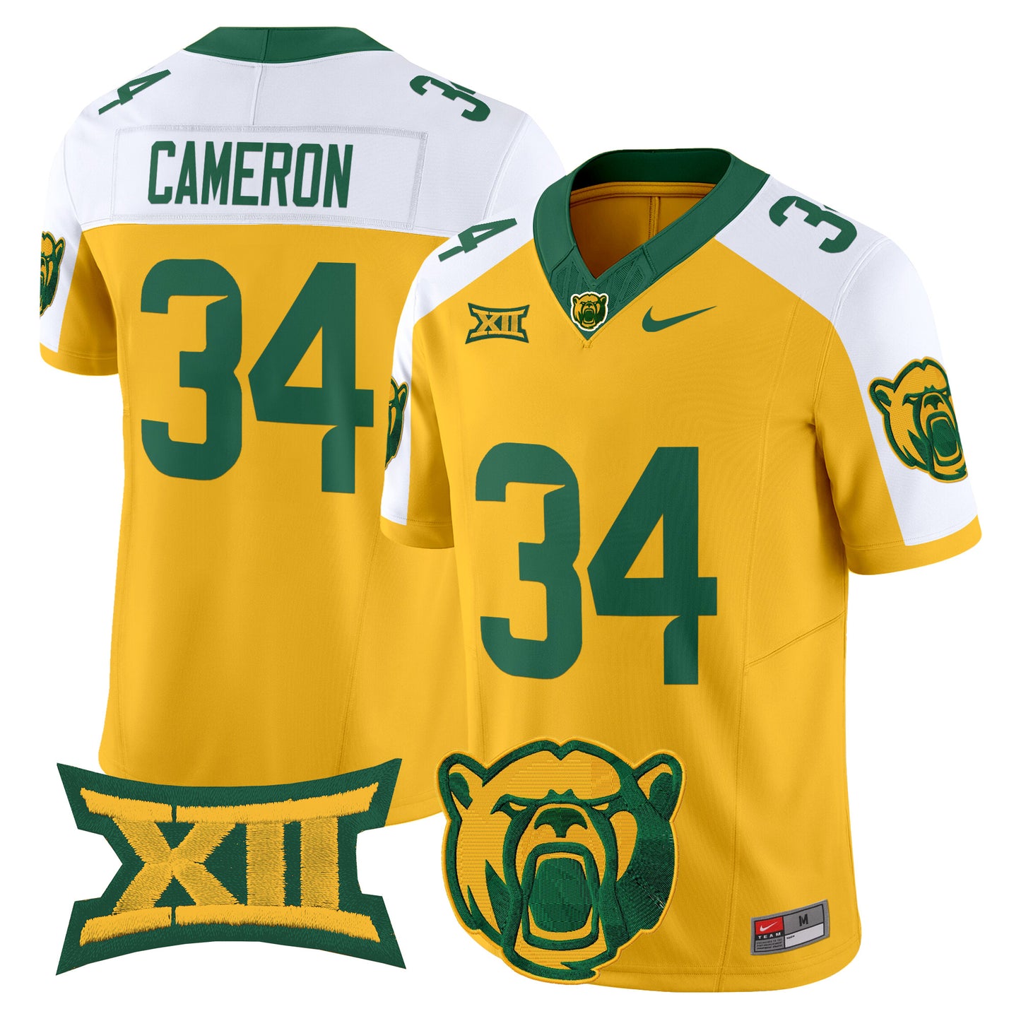 Baylor Bears 2024 Vapor Limited Jersey - All Stitched