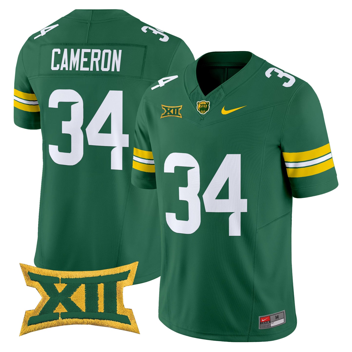 Baylor Bears 2024 Vapor Limited Jersey - All Stitched