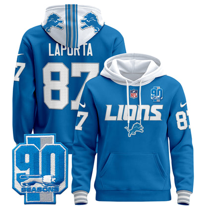 Detroit Lions 2024 Pullover Hoodie V2