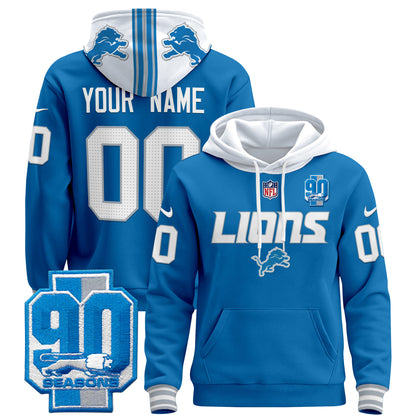 Detroit Lions 2024 Custom Pullover Hoodie V2