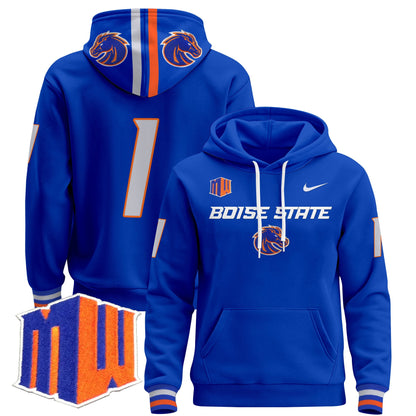 Boise State Broncos 2024 Pullover Hoodie V2