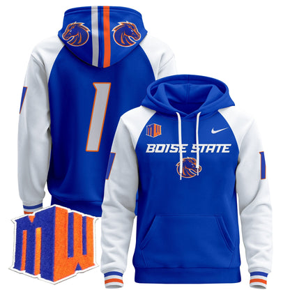 Boise State Broncos 2024 Pullover Hoodie V2