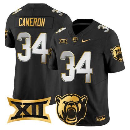 Baylor Bears 2024 Gold Vapor Limited Jersey - All stitched