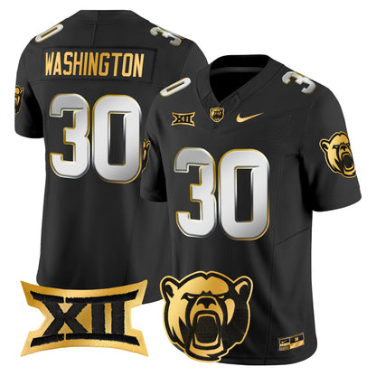 Baylor Bears 2024 Gold Vapor Limited Jersey - All stitched