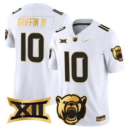 Baylor Bears 2024 Gold Vapor Limited Jersey - All stitched