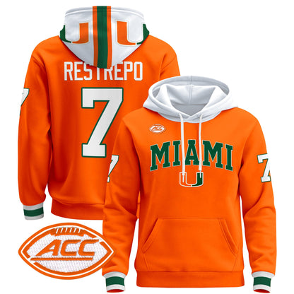 Miami Hurricanes 2024 Pullover Hoodie V2