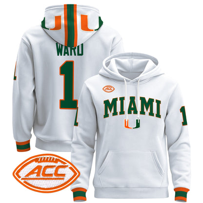 Miami Hurricanes 2024 Pullover Hoodie V2