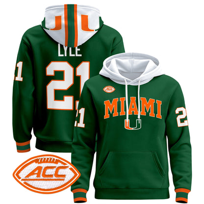 Miami Hurricanes 2024 Pullover Hoodie V2