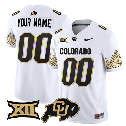 Colorado Buffaloes Vapor Limited Custom Jersey V4 - Big 12 XII Patch - All Stitched