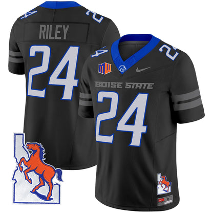 Boise State Broncos 2024 Map Patch Vapor Limited Jersey - All Stitched