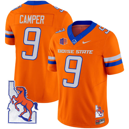 Boise State Broncos 2024 Map Patch Vapor Limited Jersey - All Stitched