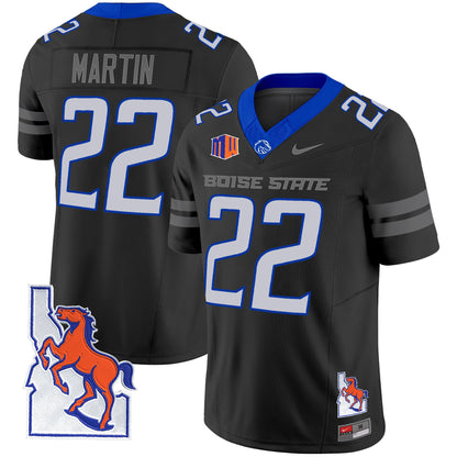 Boise State Broncos 2024 Map Patch Vapor Limited Jersey - All Stitched