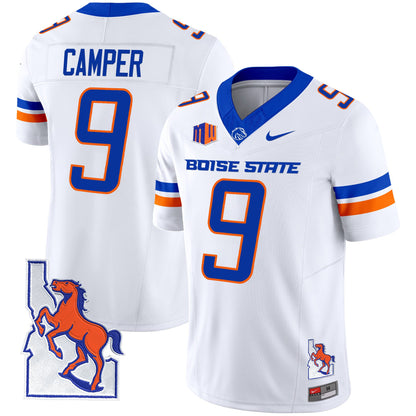 Boise State Broncos 2024 Map Patch Vapor Limited Jersey - All Stitched