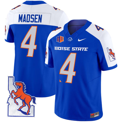 Boise State Broncos 2024 Map Patch Vapor Limited Jersey - All Stitched