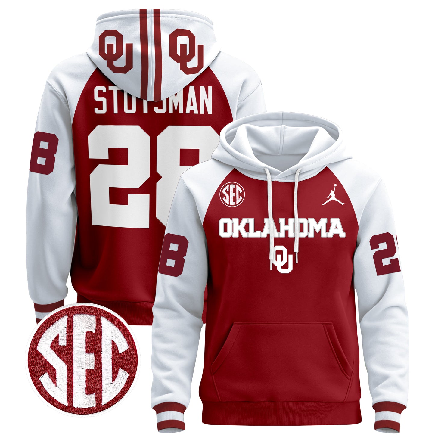 Oklahoma Sooners 2024 Pullover Hoodie V3