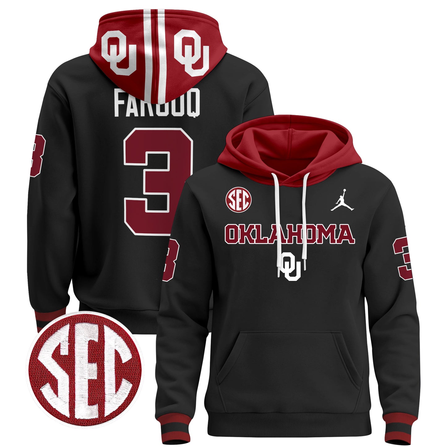 Oklahoma Sooners 2024 Pullover Hoodie V3