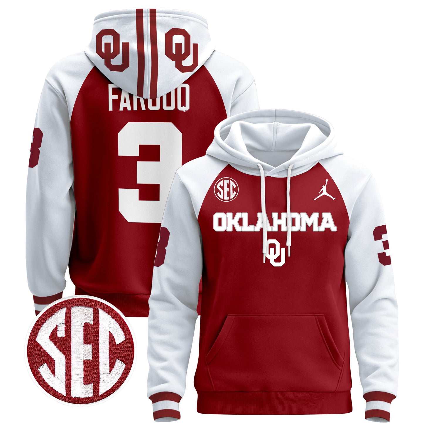 Oklahoma Sooners 2024 Pullover Hoodie V3